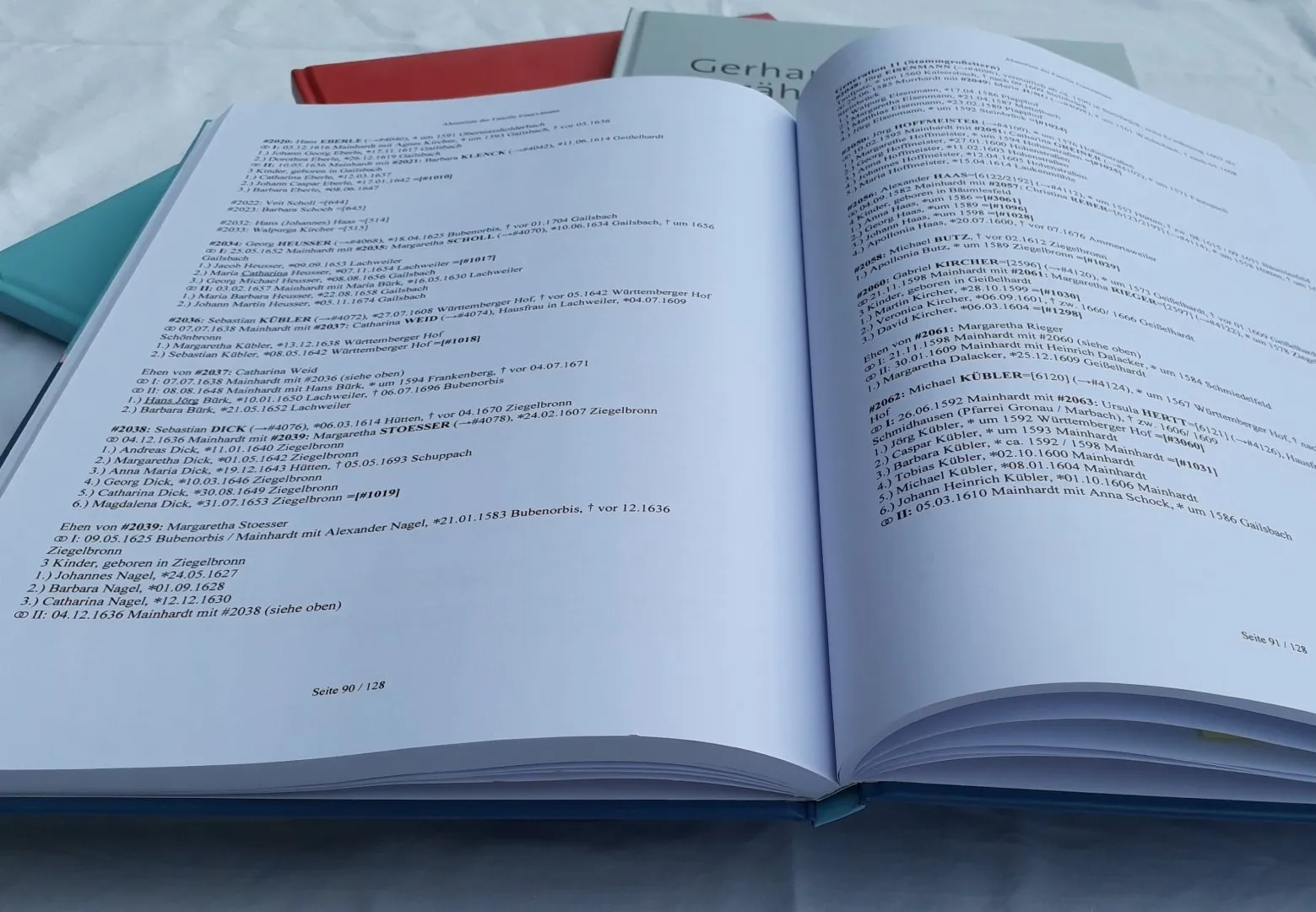 Dokumentation und Buchdruck